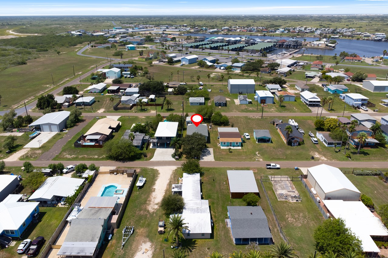 location of property access to the harbor