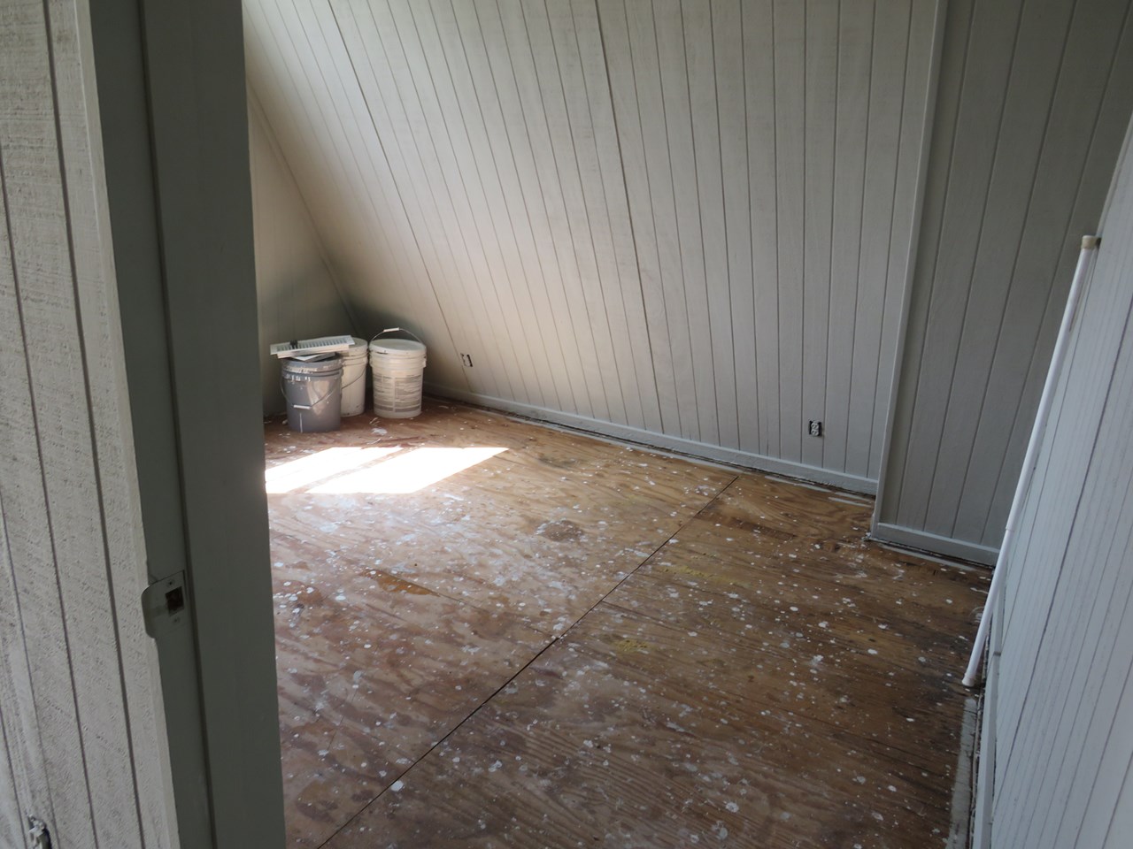 bedroom in main area