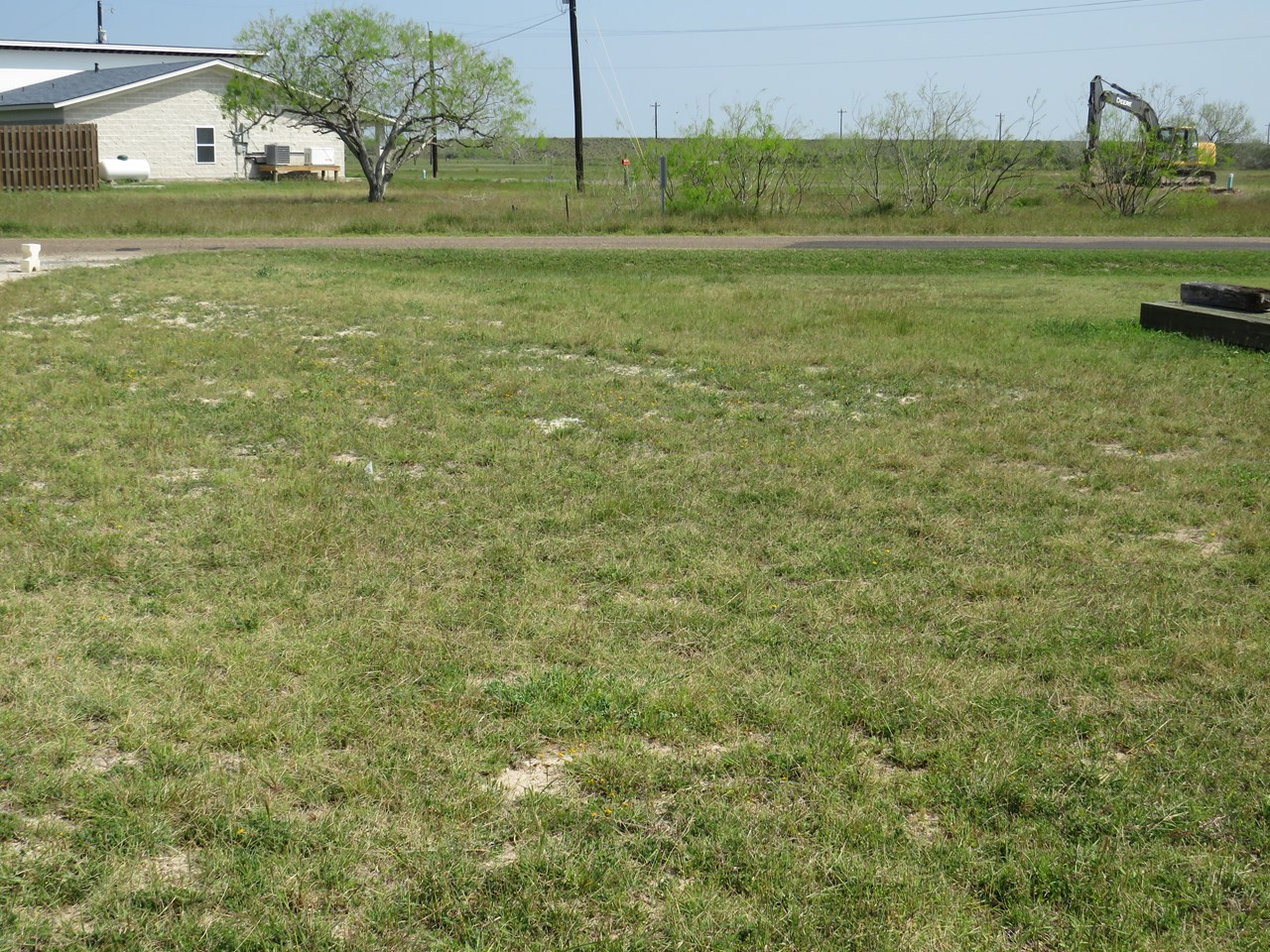view from the rear of the home to baffin drive