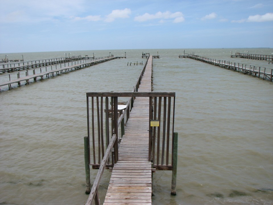 your own private pier!