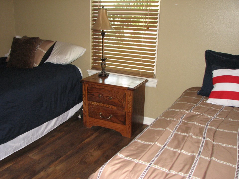 second bedroom located in the front of the home