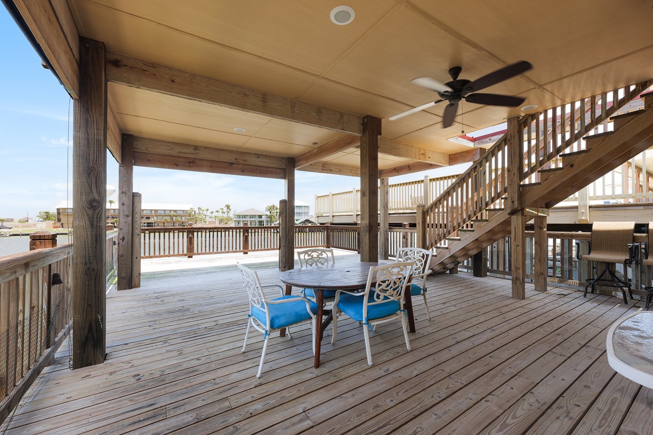 what a view! the present owners have had a lot of improvements made to this deck this past year.  the condo has been remodeled twice, the last time being 2014 when the condo was gutted and remodeled.