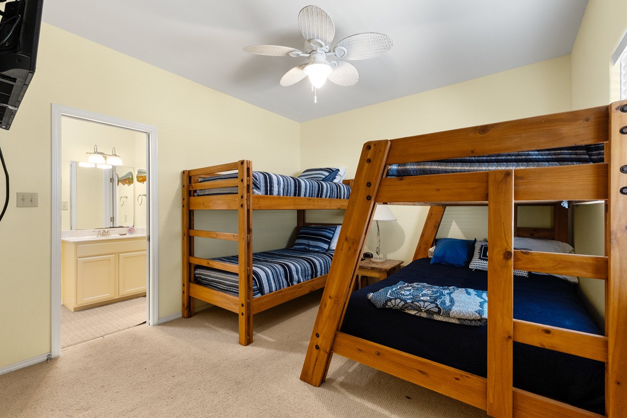second bedroom upstairs there is also a second bath that you can see to your left.